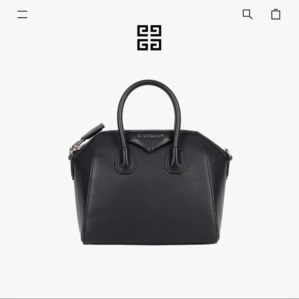 Givenchy Mini Antigona in Black Grained Leather - Picture 3 of 16